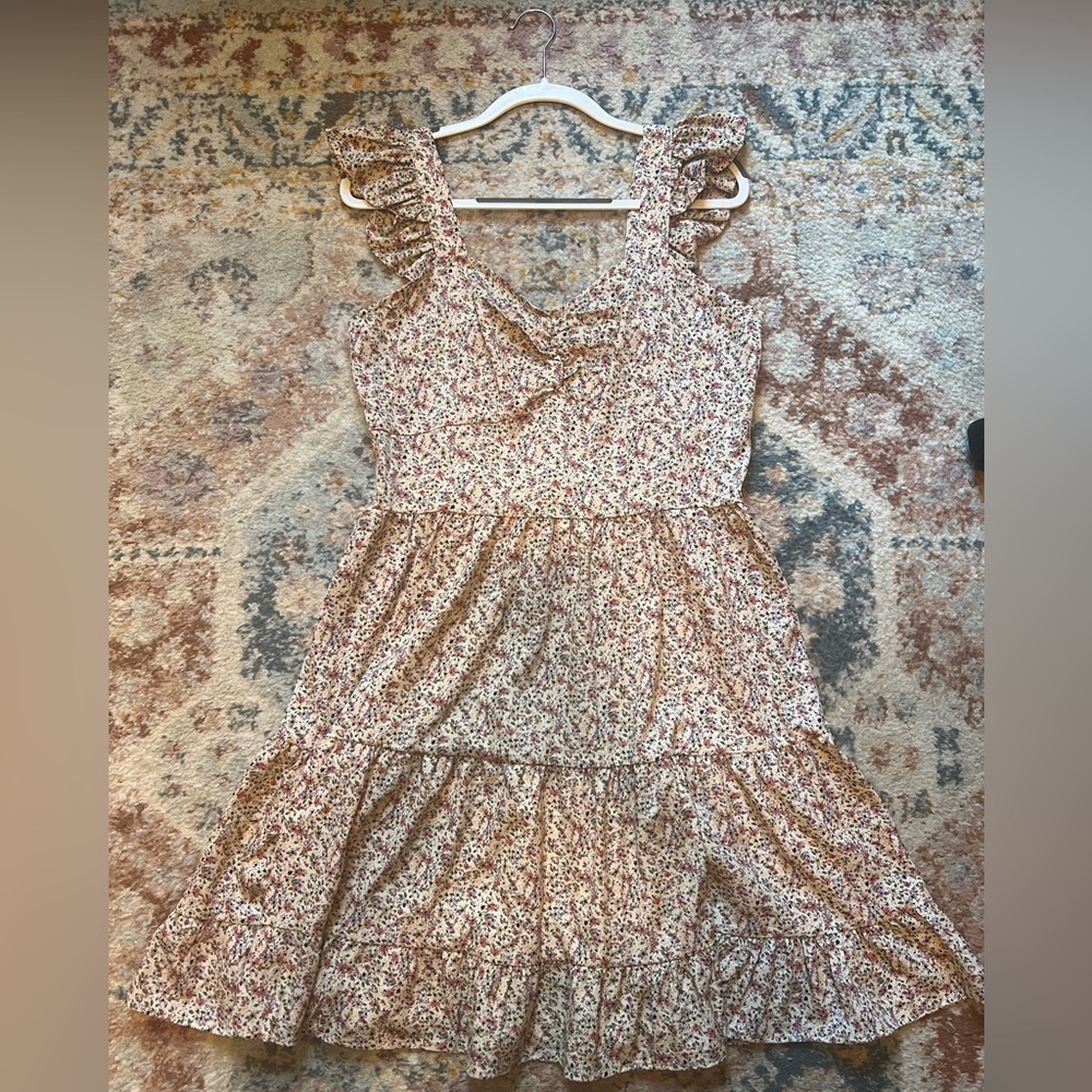 Floral A-Line Dress